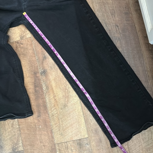 Old Navy High-rise WOW Wide Leg black jeans - Picture 5 of 8